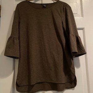 Adrianna Papell Top with Peplum Sleeves